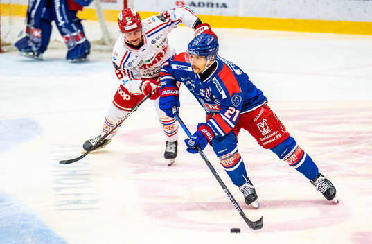 Timrås Jens Lööke och Oskarshamns Brian Cooper
