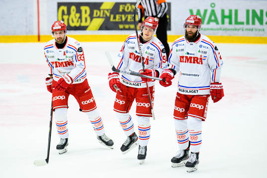 Timrås Albin Lundin . Sebastian Hartmann och Per Svensson
