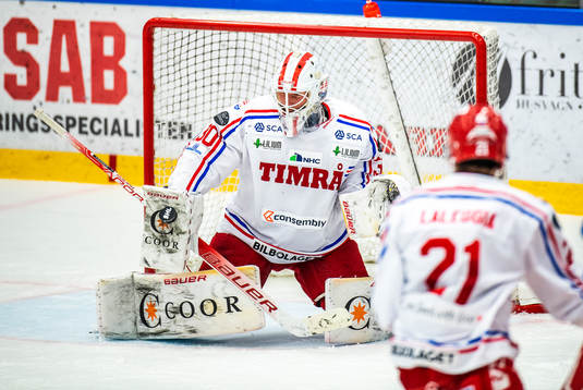 Timrås målvakt Jacob Johansson