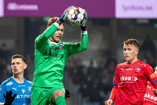 Helsingborgs målvakt Kalle Joelsson