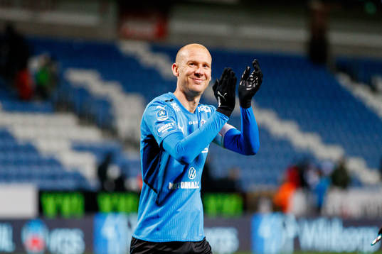 Halmstads Andreas Johansson jublar