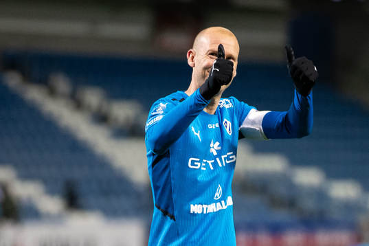 Halmstads Andreas Johansson jublar