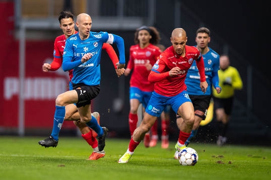 Halmstads Andreas Johansson och Helsingborgs Anthony van