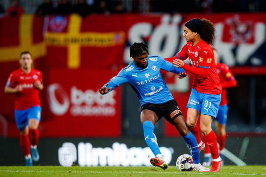 Halmstads Joseph Baffo och Helsingborgs Adam Kaied