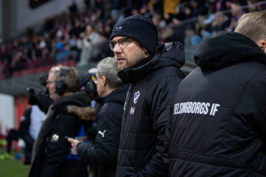 Halmstads manager Magnus Haglund