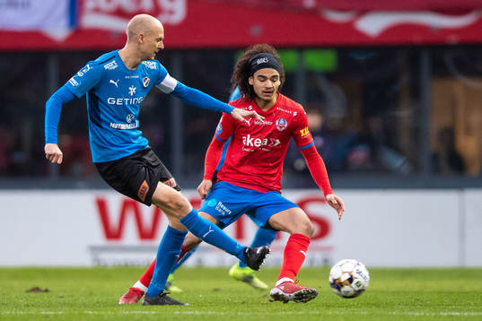 Halmstads Andreas Johansson och Helsingborgs Adam Kaied