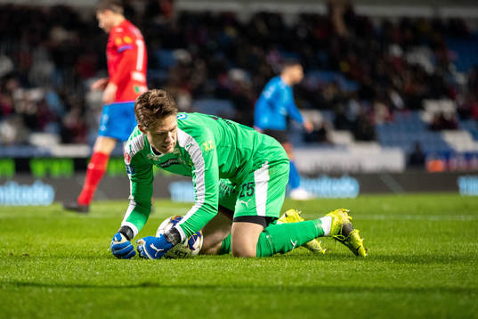 Helsingborgs målvakt Kalle Joelsson