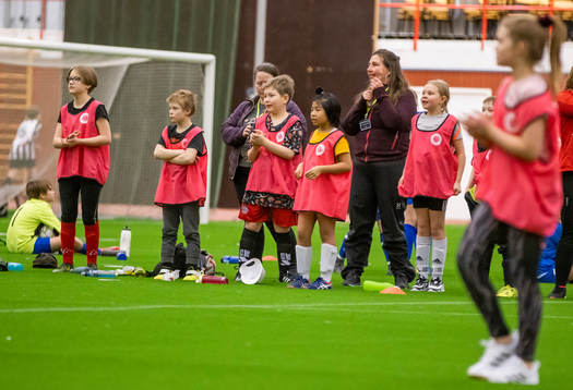 under en fotbollsmatch i Gnistancupen