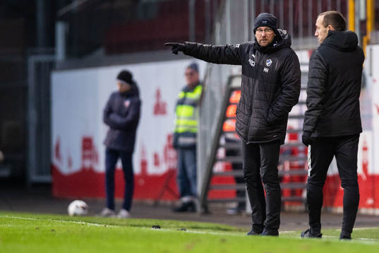 Halmstads manager Magnus Haglund
