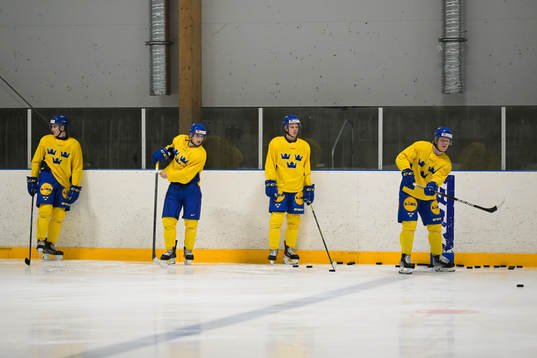 Daniel Ljungman, William Eklund, Albert Sjöberg and Åke