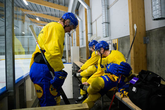 Åke Stakkestad, William Eklund and Zion Nybeck of the