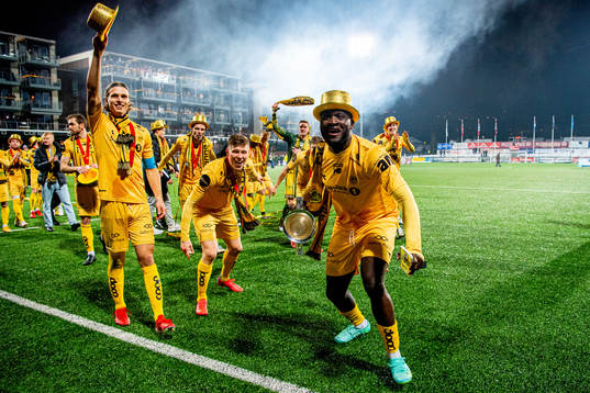 Ulrik Saltnes, Alfons Sampsted and Victor Okoh Boniface of
