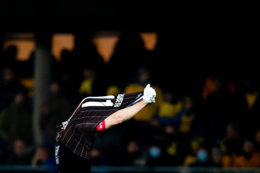 Christian Gauseth is being substituted in his final