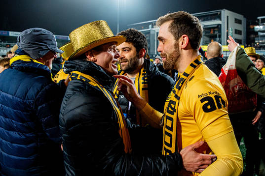 Sondre Sørli and Brede Mathias Moe of Bodø/Glimt