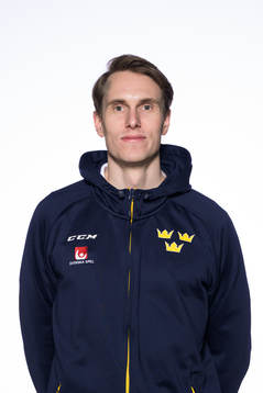 Assistant coach Joel Rönnmark of the Swedish under-20