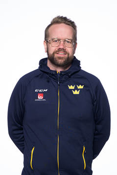 Media manager Linus Hugosson of the Swedish under-20