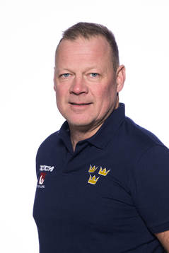 Assistant coach Henrik Stridh of the Swedish under-20