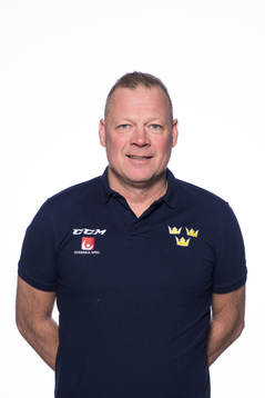 Assistant coach Henrik Stridh of the Swedish under-20