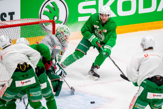 Bläddra bland fler bilder av Ishockey, SHL, Rögle, Träning 