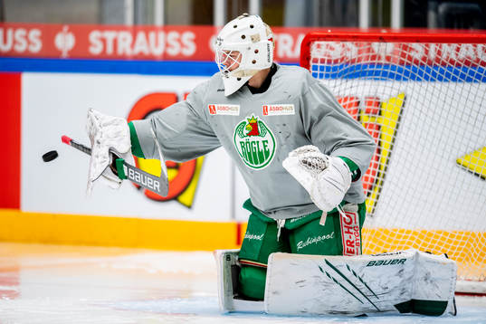 Rögles målvakt Max Lundgren