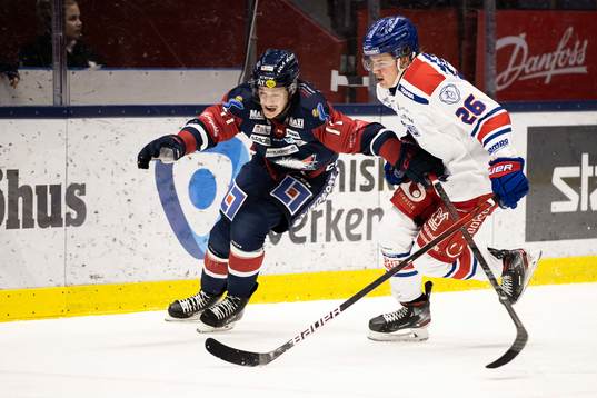Linköpings Henrik Törnqvist och Oskarshamns Lukas Pilö