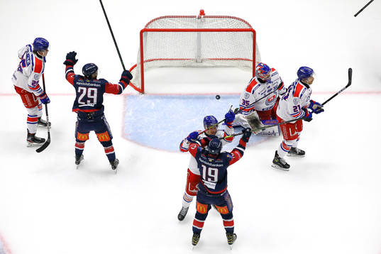 under ishockeymatchen i SHL mellan Linköping och Oskarshamn