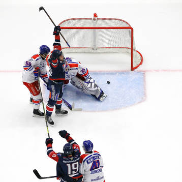 under ishockeymatchen i SHL mellan Linköping och Oskarshamn
