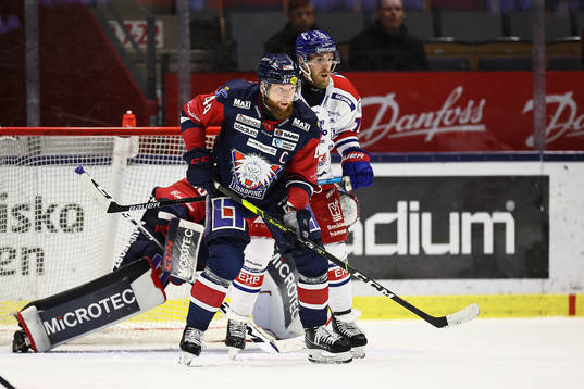 Linköpings Jonas Junland och Oskarshamns Dale Weise