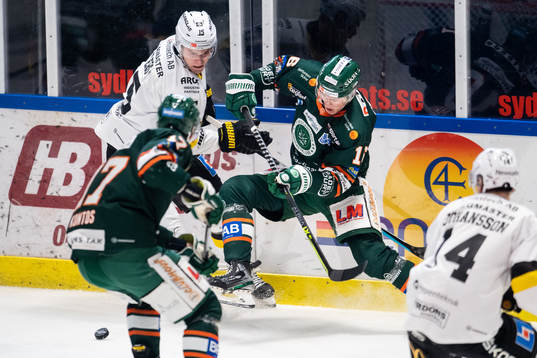 Kristianstads Erik Santesson och Västerås Filip Karlsson