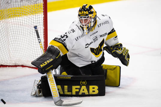 Västerås målvakt Johan Gustafsson