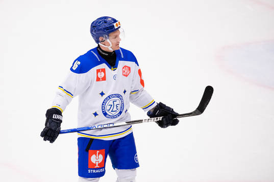 Daniel Gunnarsson of Leksand  looks dejected
