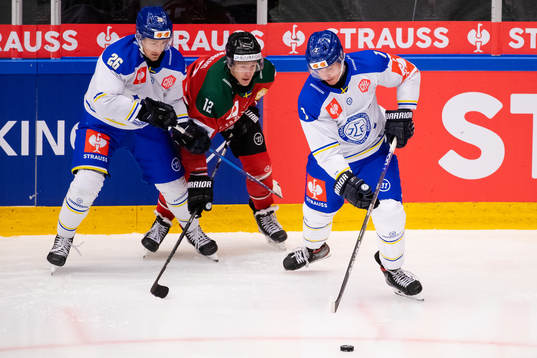 Patrik Norén and Benjamin Thomas of Leksand  and Max