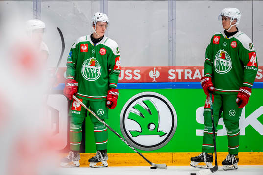 Oscar Johansson and William Wallinder of Rögle