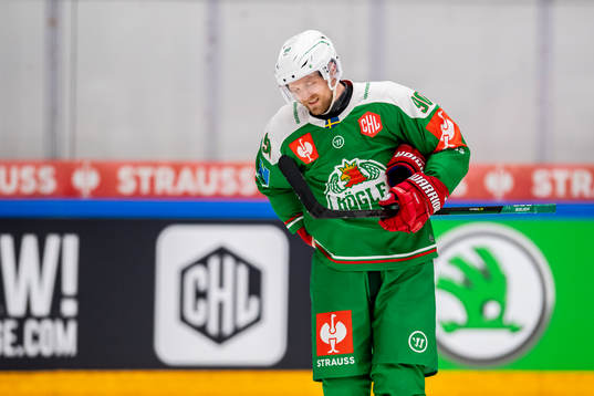 Ted Brithén of Rögle looks dejected