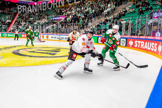 Miroslav Forman of Sparta Prag and Samuel Jonsson of Rögle