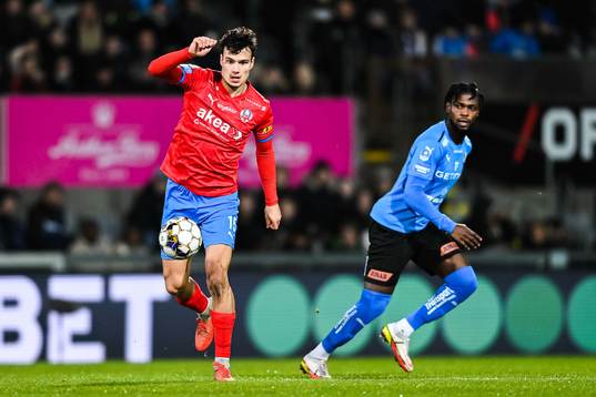 Helsingborgs Assad Al Hamlawi och Halmstads Joseph Baffo