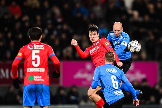 Helsingborgs Assad Al Hamlawi och Halmstads Andreas