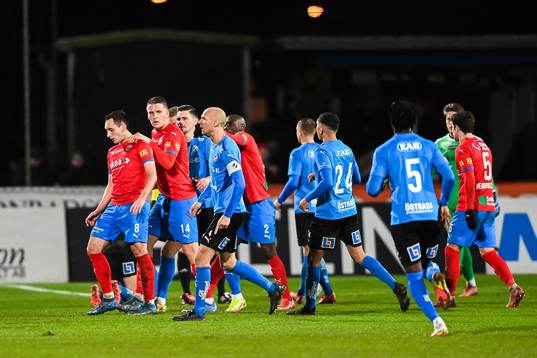 Helsingborgs Vladislav Kreida och Casper Widell