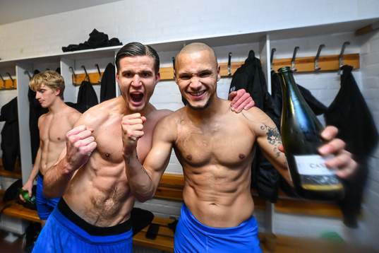 Helsingborgs Wilhelm Loeper och Anthony van
