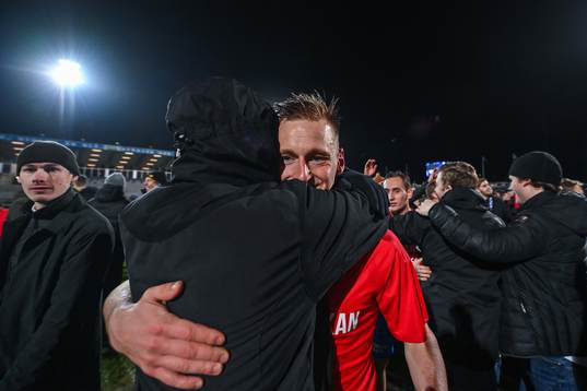 Helsingborgs Rasmus Karjalainen  jublar
