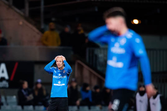Halmstads Andreas Johansson deppar