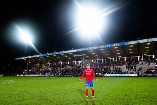 Helsingborgs Rasmus Karjalainen jublar