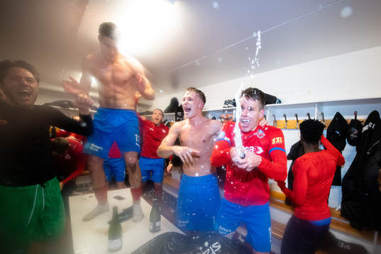 Helsingborgs målvakt Kalle Joelsson, Wilhelm Loeper,