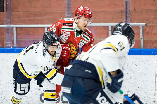 s Tyler Vesel och Moras Kristoffer Gunnarsson