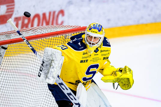Södertäljes målvakt Fredrik Bergvik