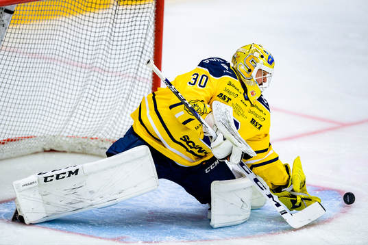 Södertäljes målvakt Fredrik Bergvik