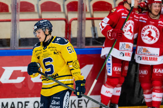 Södertäljes Lucas Nordsäter deppar