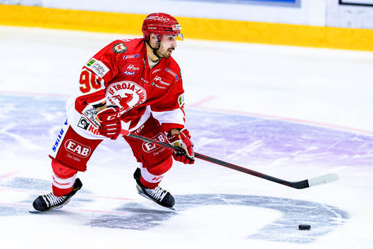 Troja/Ljungbys Kevin Karlsson