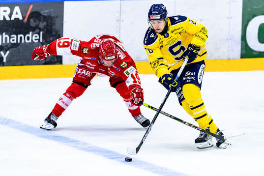 Troja/Ljungbys Victor Romfors och Södertäljes Lukas