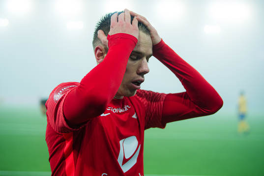 Robert Thomas Taylor of Brann looks dejected